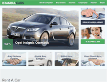 Tablet Screenshot of istanbulcars.com